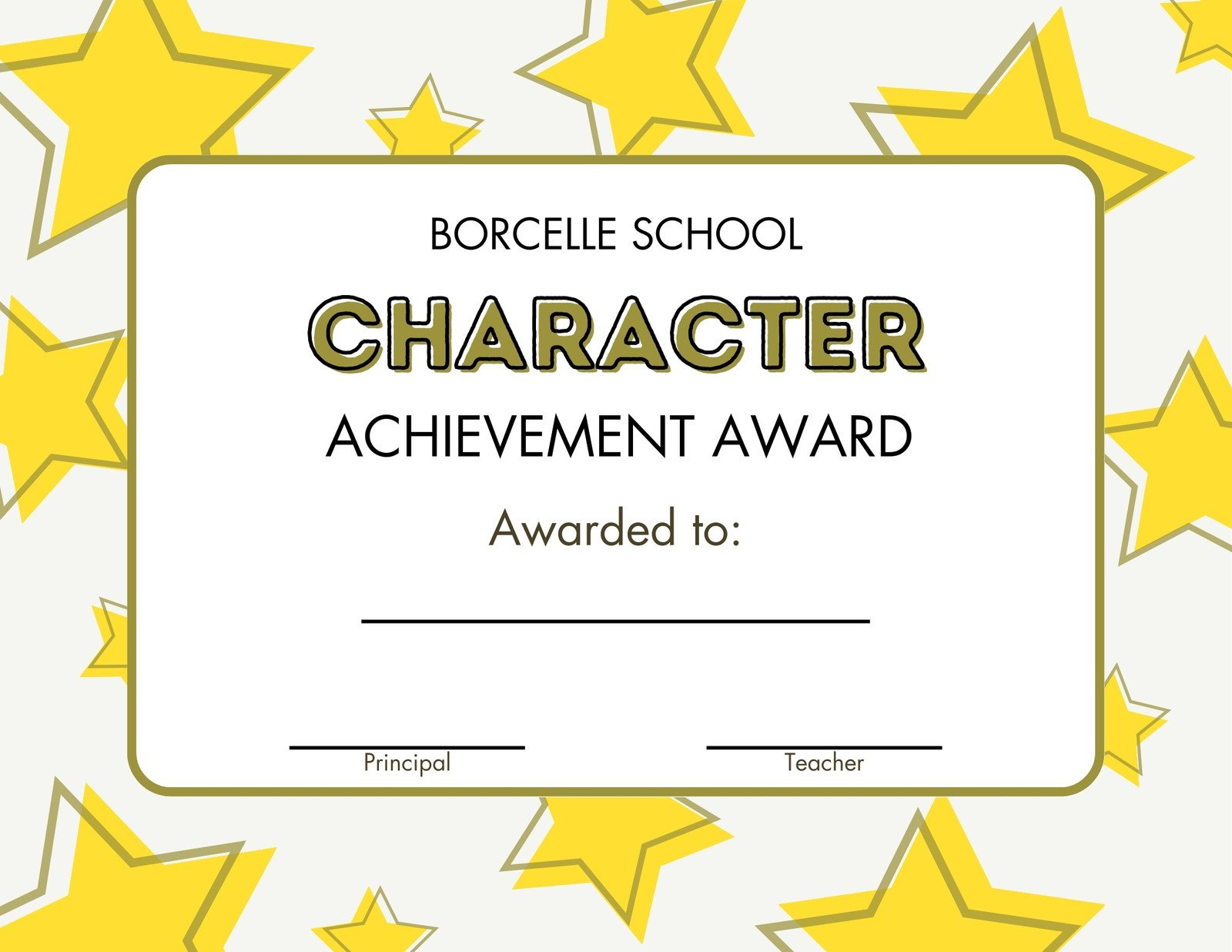 Free Custom Printable School Certificate Templates | Canva in Free Printable Certificates For Students