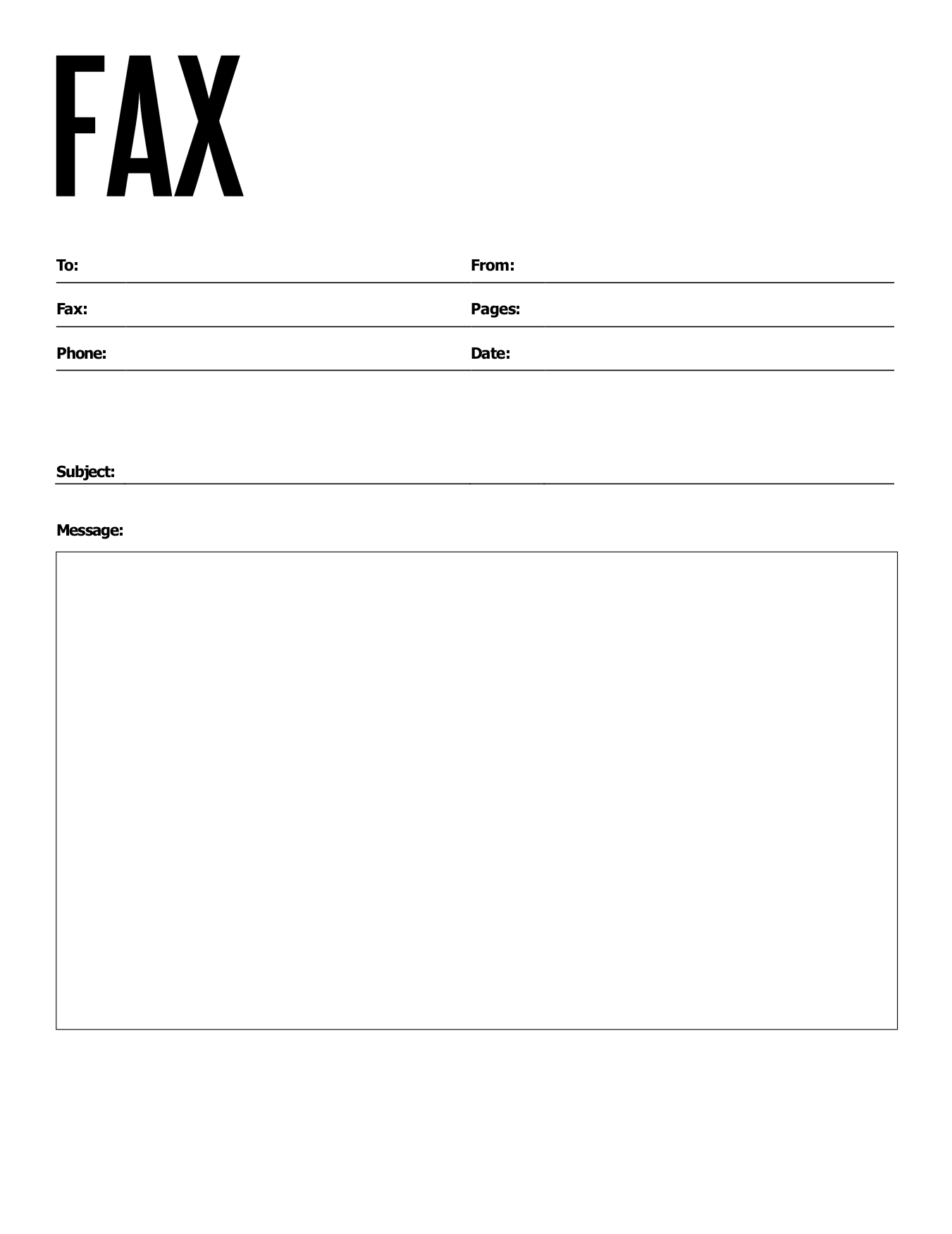 Free Fax Cover Sheets | Faxburner for Free Printable Cover Letter for Fax