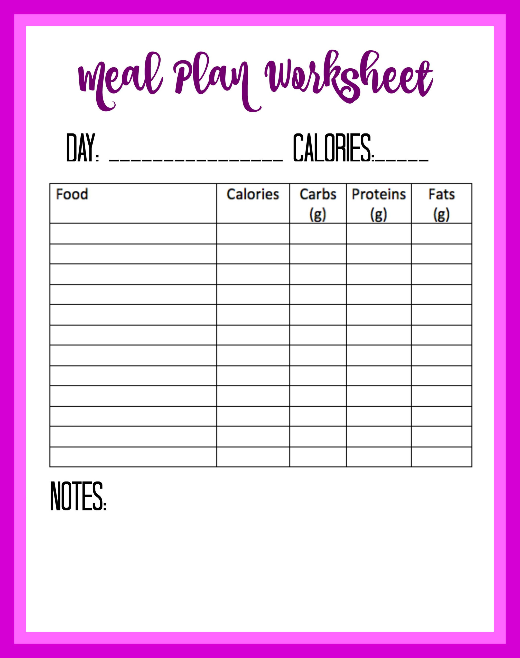 Free Food Diary And Calorie Tracker Printable | Calorie Tracker regarding Free Printable Calorie Chart