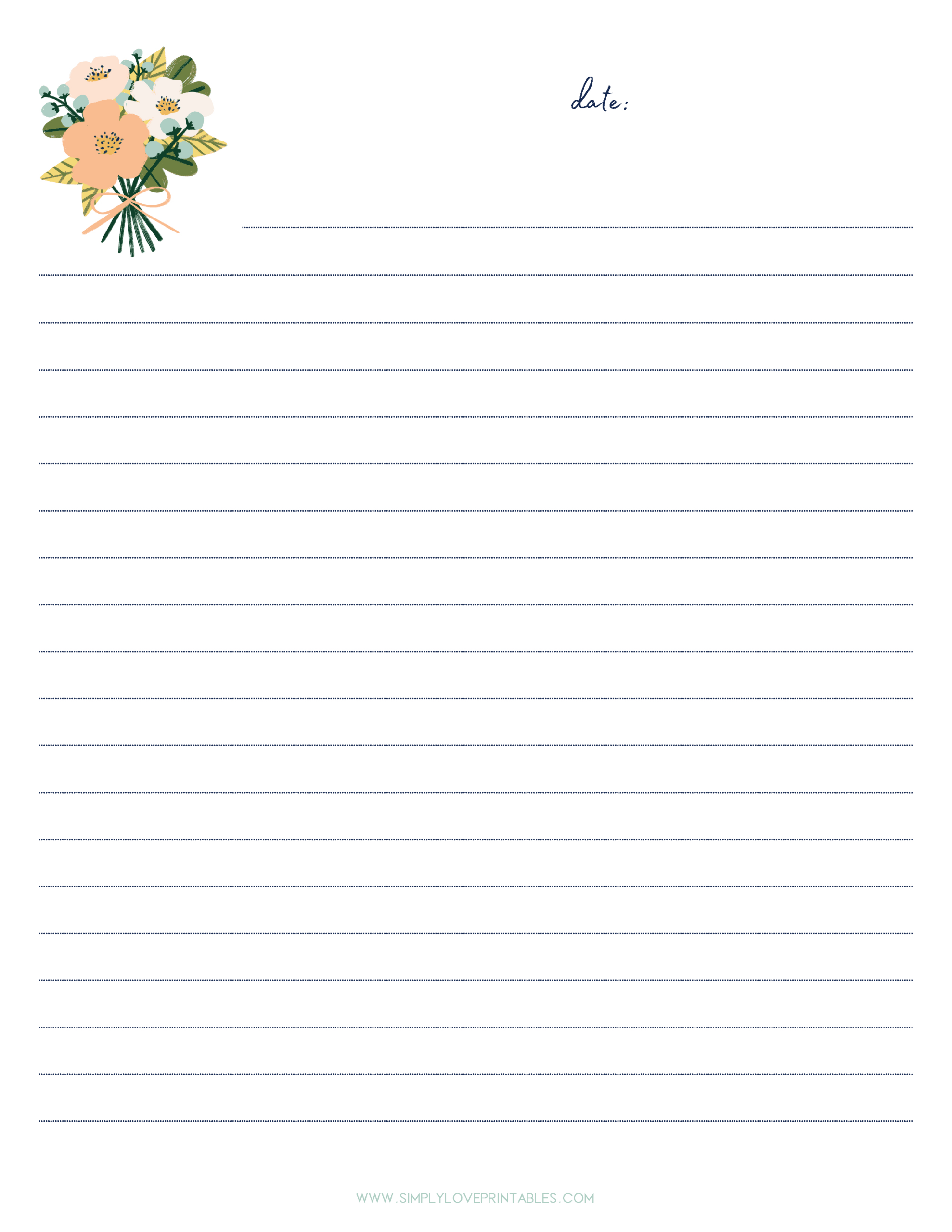 Free Journal Printable Pages - Simply Love Printables within Free Printable Journal Pages