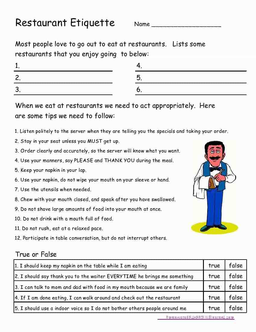 Free Life Skills Worksheets For Highschool Students And Free Life regarding Free Printable Life Skills Worksheets for Adults