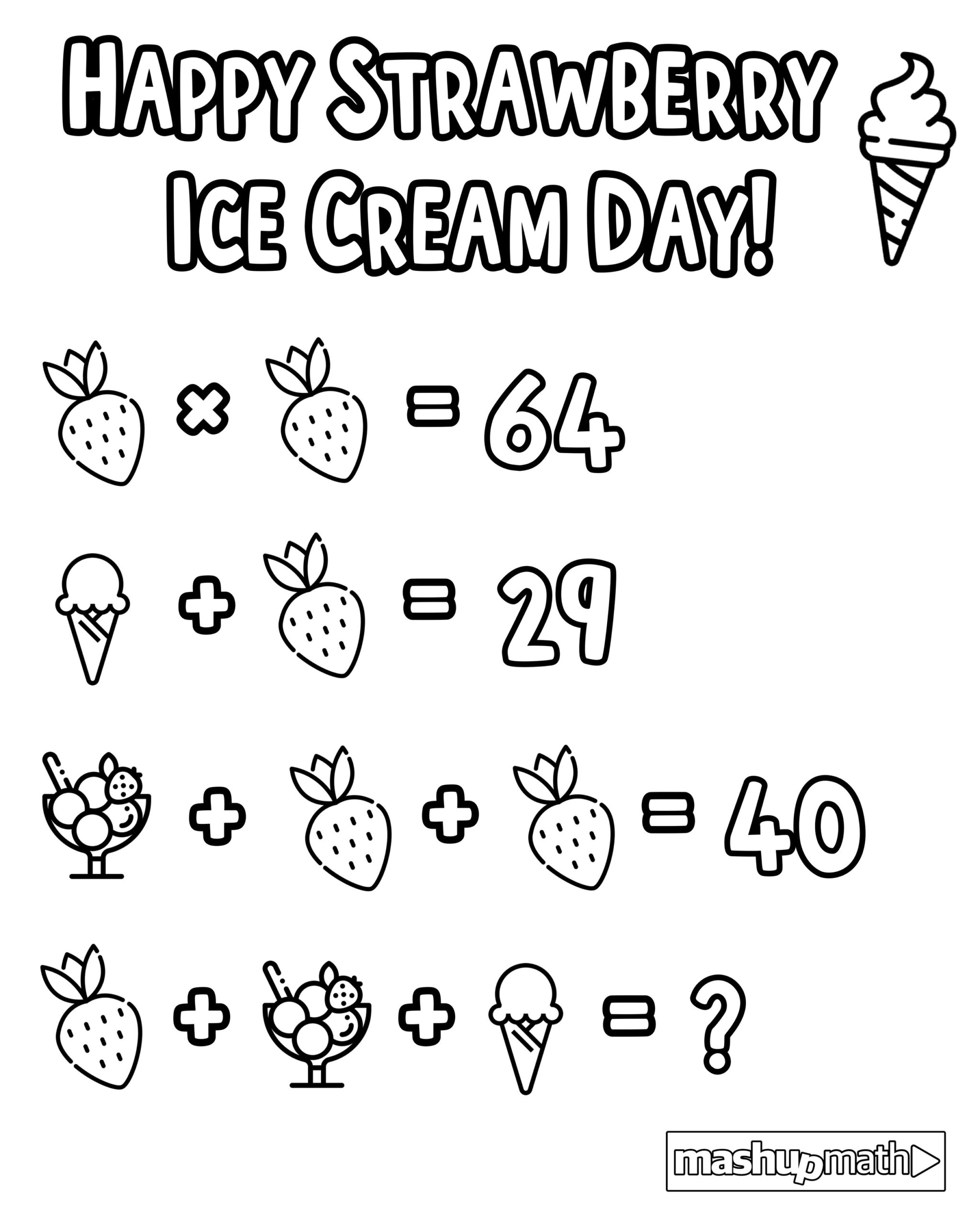 Free Math Coloring Pages For Grades 1-8 — Mashup Math pertaining to Free Printable Math Coloring Worksheets for 2nd Grade