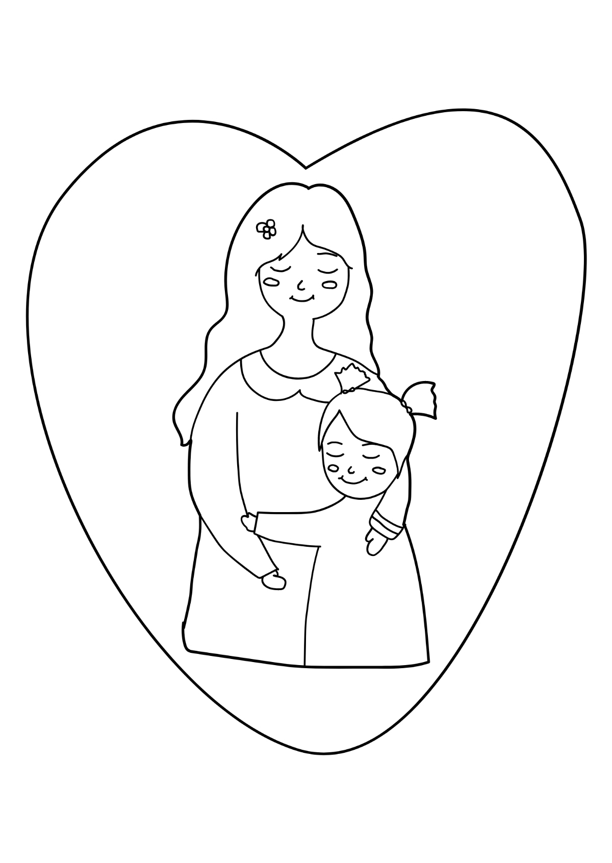 Free Mothers Day Coloring Page 2024 Templates &amp;amp; Examples - Edit with regard to Free Mother&amp;amp;#039;S Day Printables