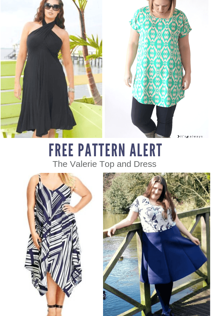 Free Pattern Alert: 10 Plus Size Women&amp;#039;S Patterns - On The Cutting inside Free Printable Plus Size Sewing Patterns