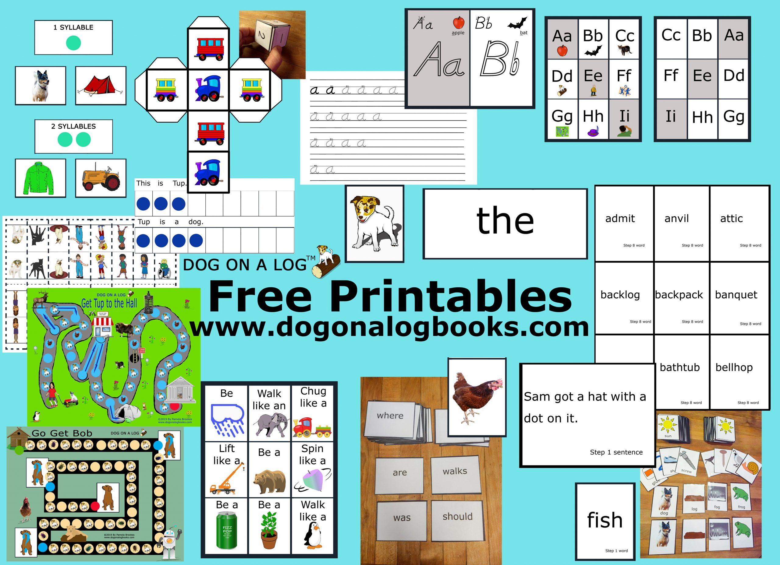 Free Phonics And Dyslexia Printables For Learning To Read pertaining to Free Printable Reading Recovery Books