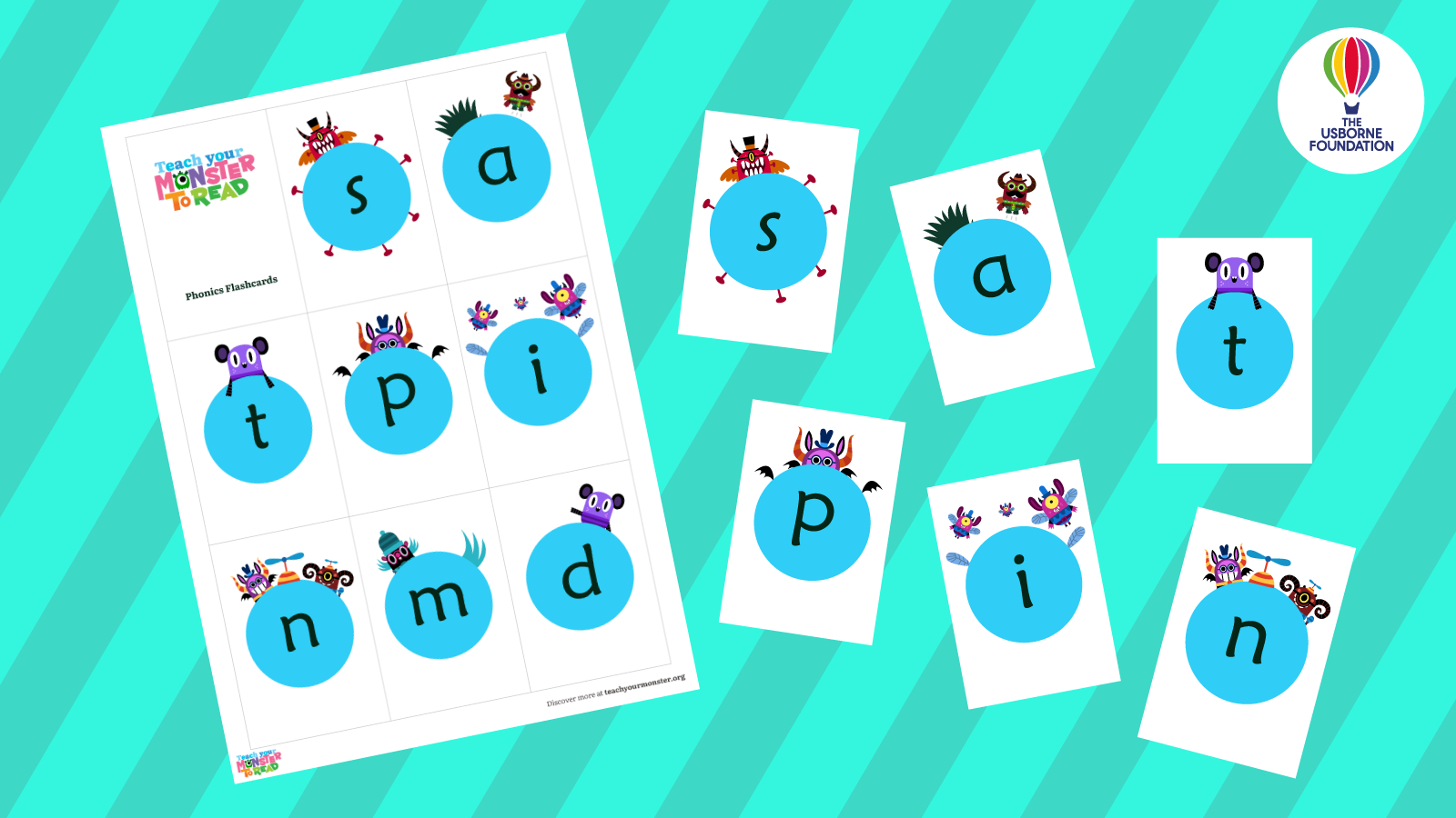 Free Phonics Flashcards From Teach Your Monster with Free Printable Phonics Flashcards With Pictures