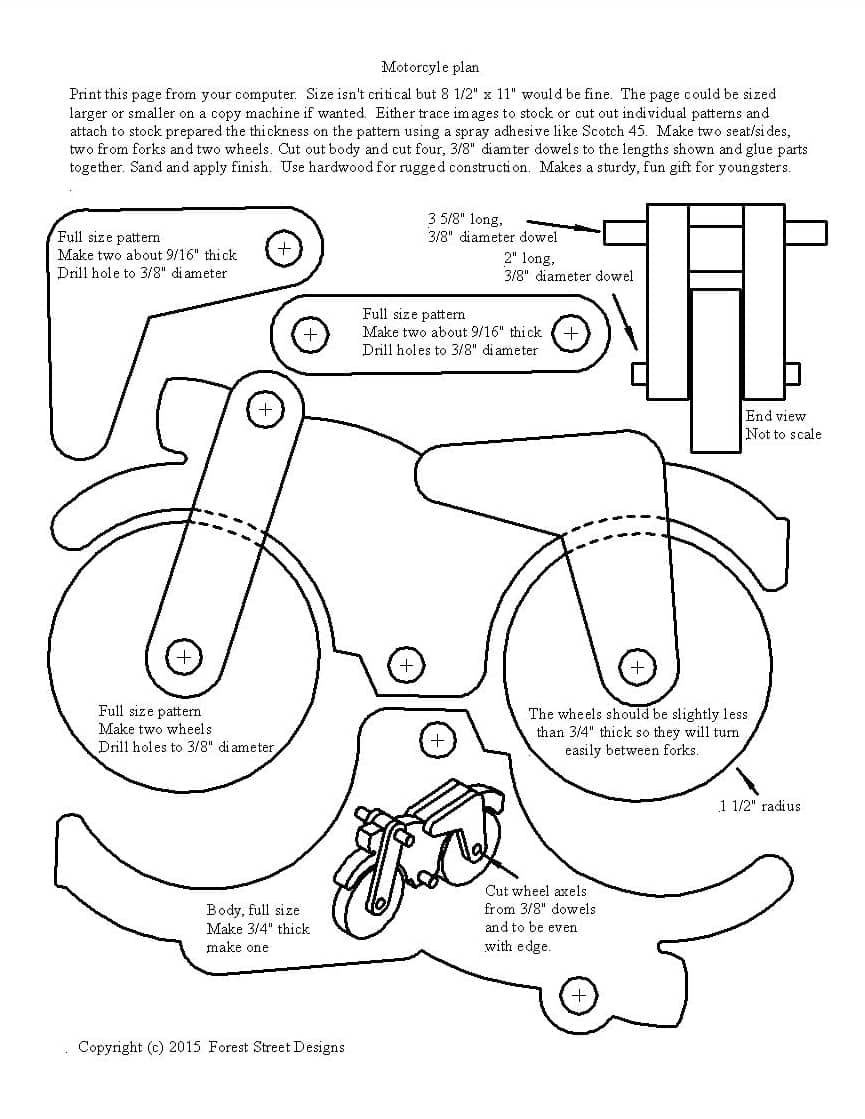 Free Plans - Forest Street Designs regarding Free Wooden Toy Plans Printable