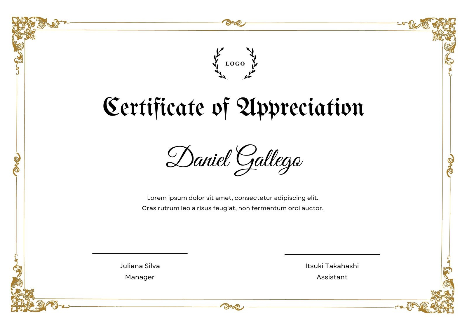 Free, Printable, And Customizable Award Certificate Templates | Canva regarding Free Printable Templates for Certificates of Recognition