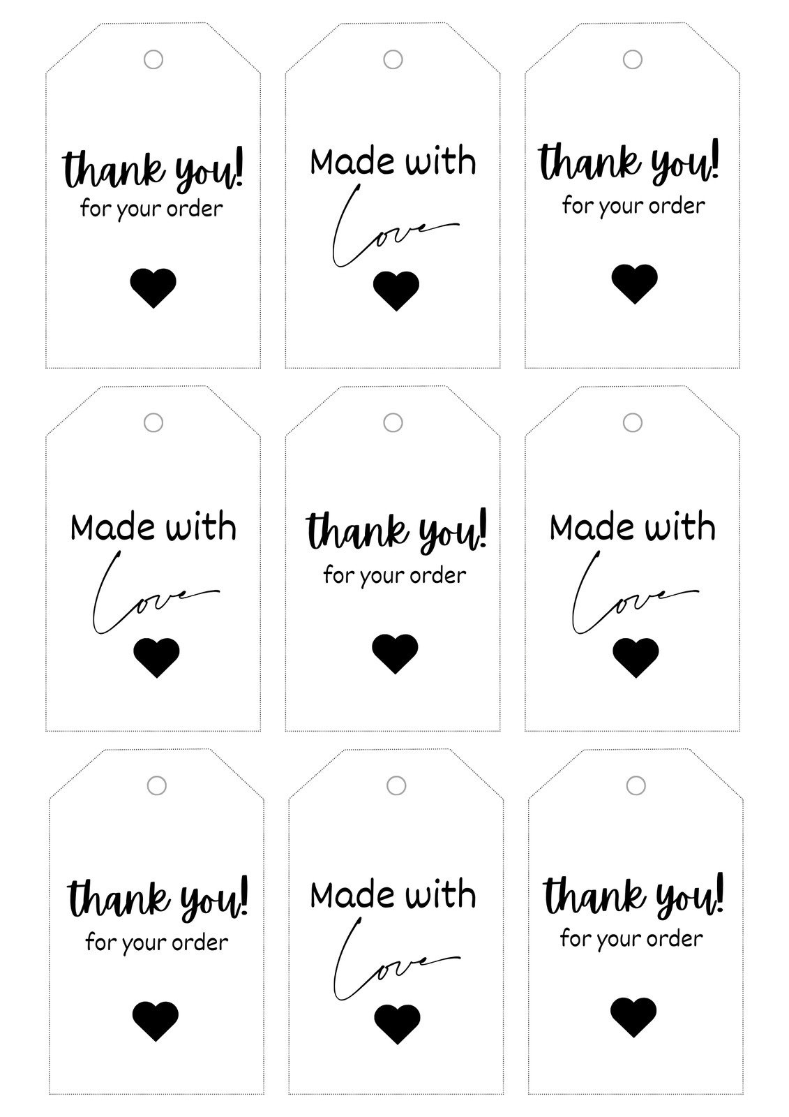 Free, Printable And Customizable Gift Tag Templates | Canva in Free Printable Favor Tags