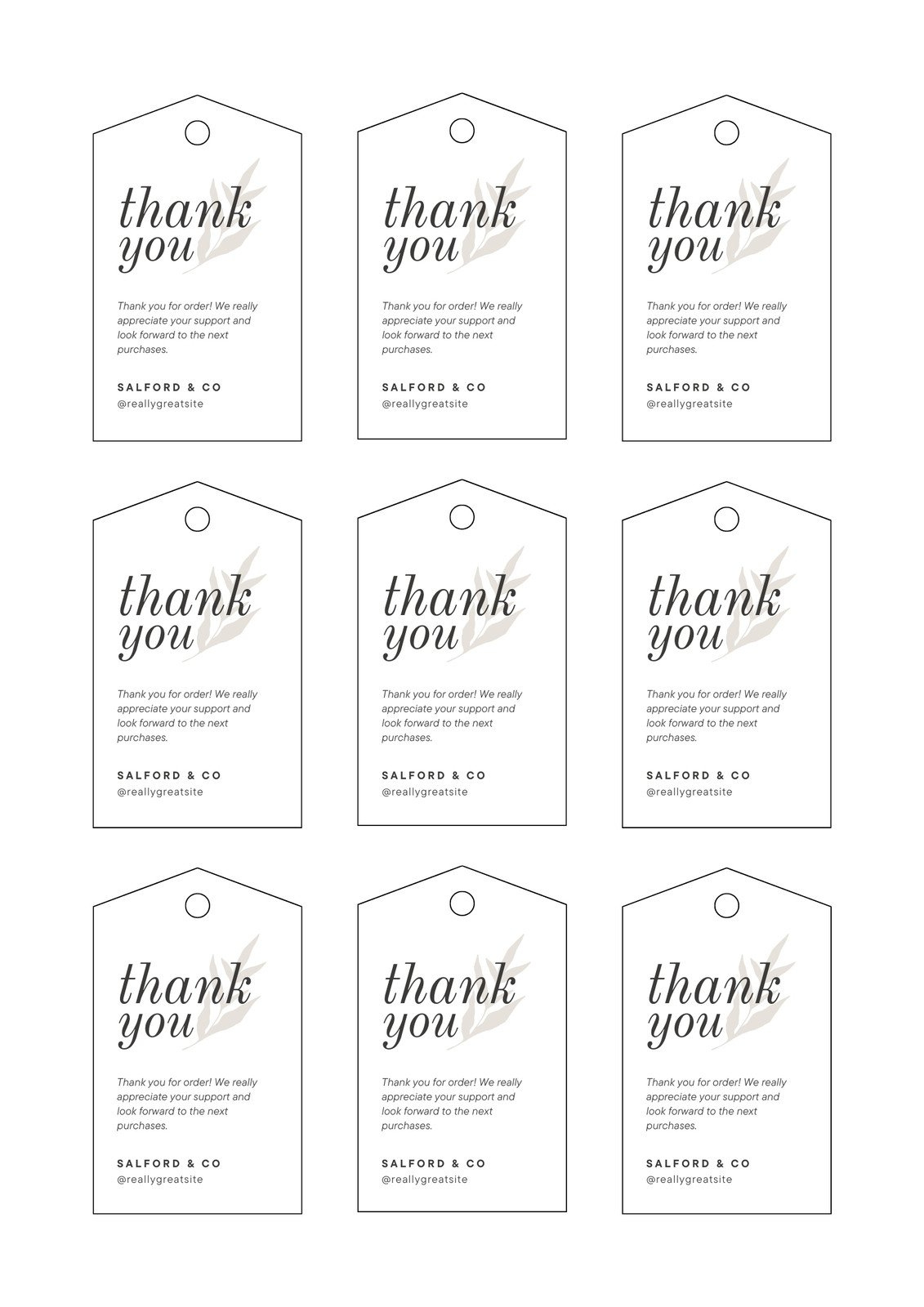 Free, Printable And Customizable Gift Tag Templates | Canva regarding Printable Gift Tags Customized Free