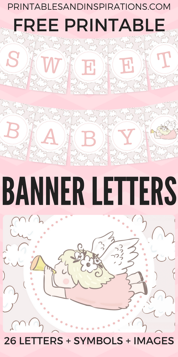 Free Printable Baby Shower Decorations Banner Letters - Printables with regard to Baby Shower Bunting Free Printable