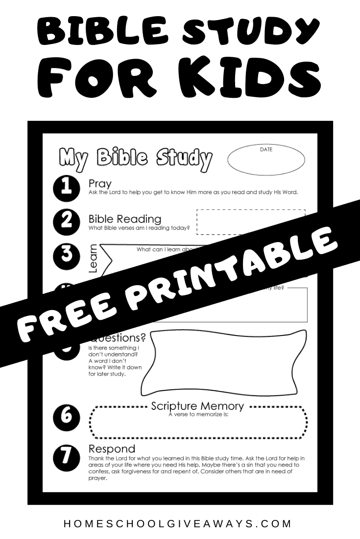 Free Printable Bible Study For Kids pertaining to Free Printable Children&amp;#039;S Bible Lessons