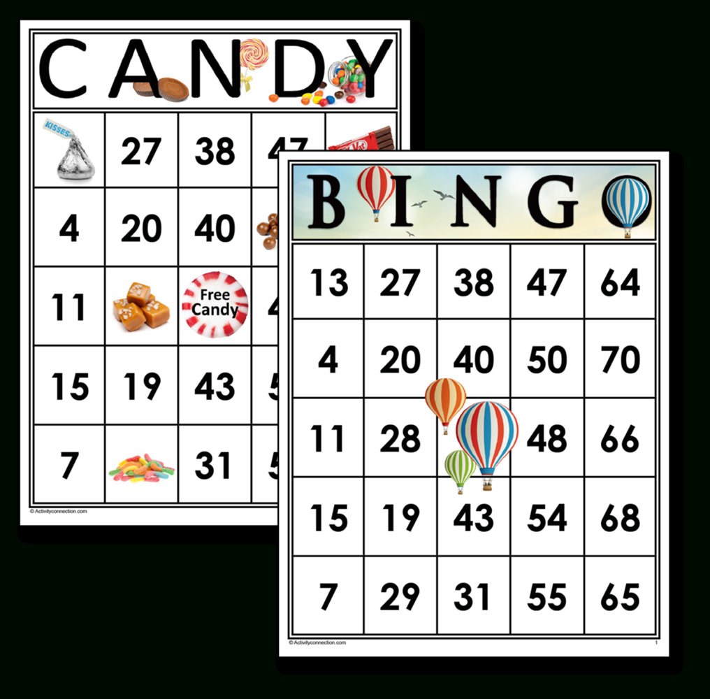 Free Printable Bingo Cards - Activity Connection throughout Free Printable Bingo Cards Random Numbers