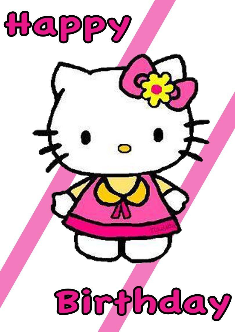 Free Printable Birthday Cards For Girls | Quick &amp;amp; Easy with regard to Hello Kitty Birthday Card Printable Free