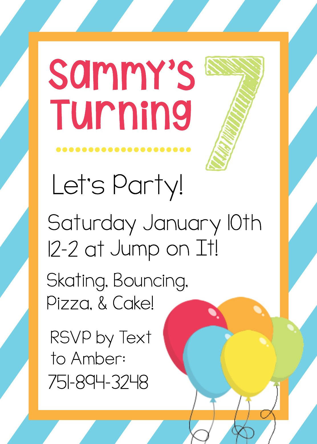 Free Printable Birthday Invitation Templates for Free Printable Birthday Invitations For Kids