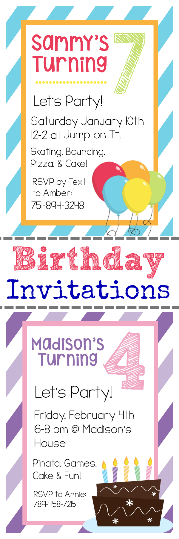 Free Printable Birthday Invitation Templates throughout Free Printable Birthday Invitations For Him