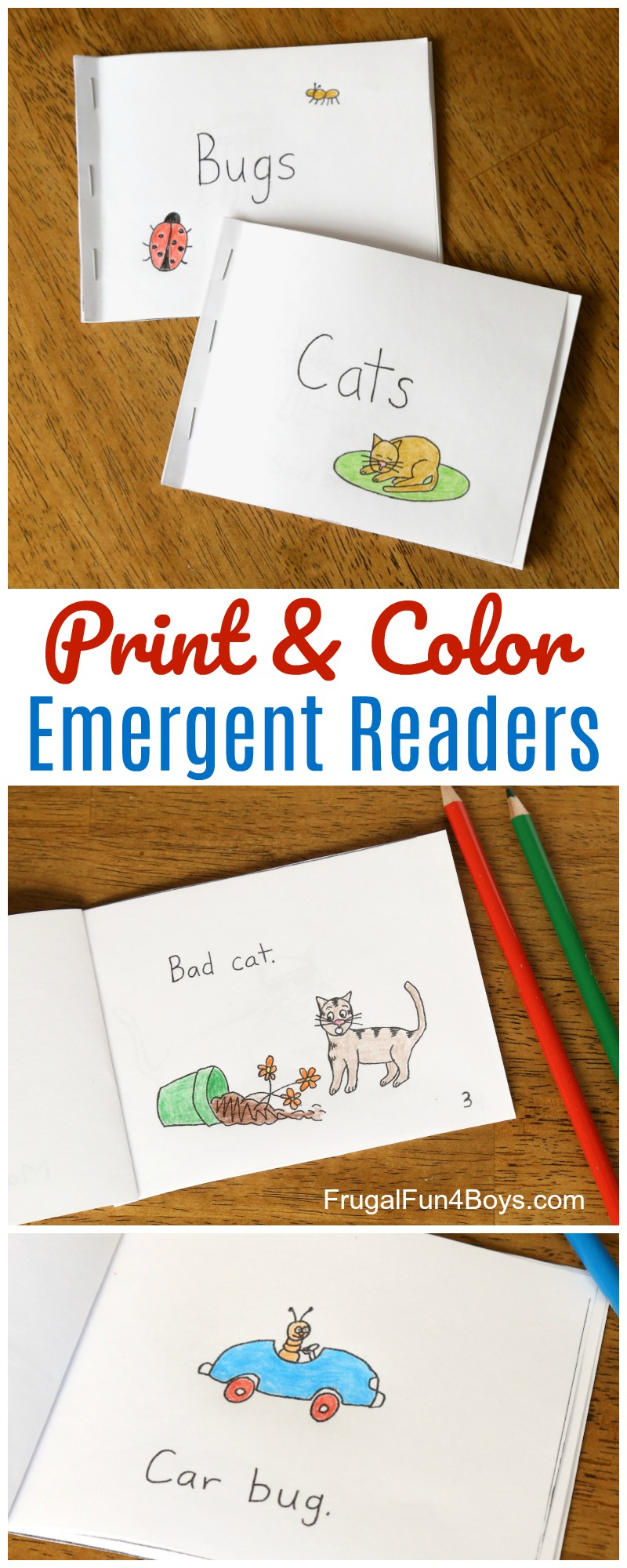 Free Printable Books For Beginning Readers - Level 1 (Easy within Free Printable Reading Books for Preschool