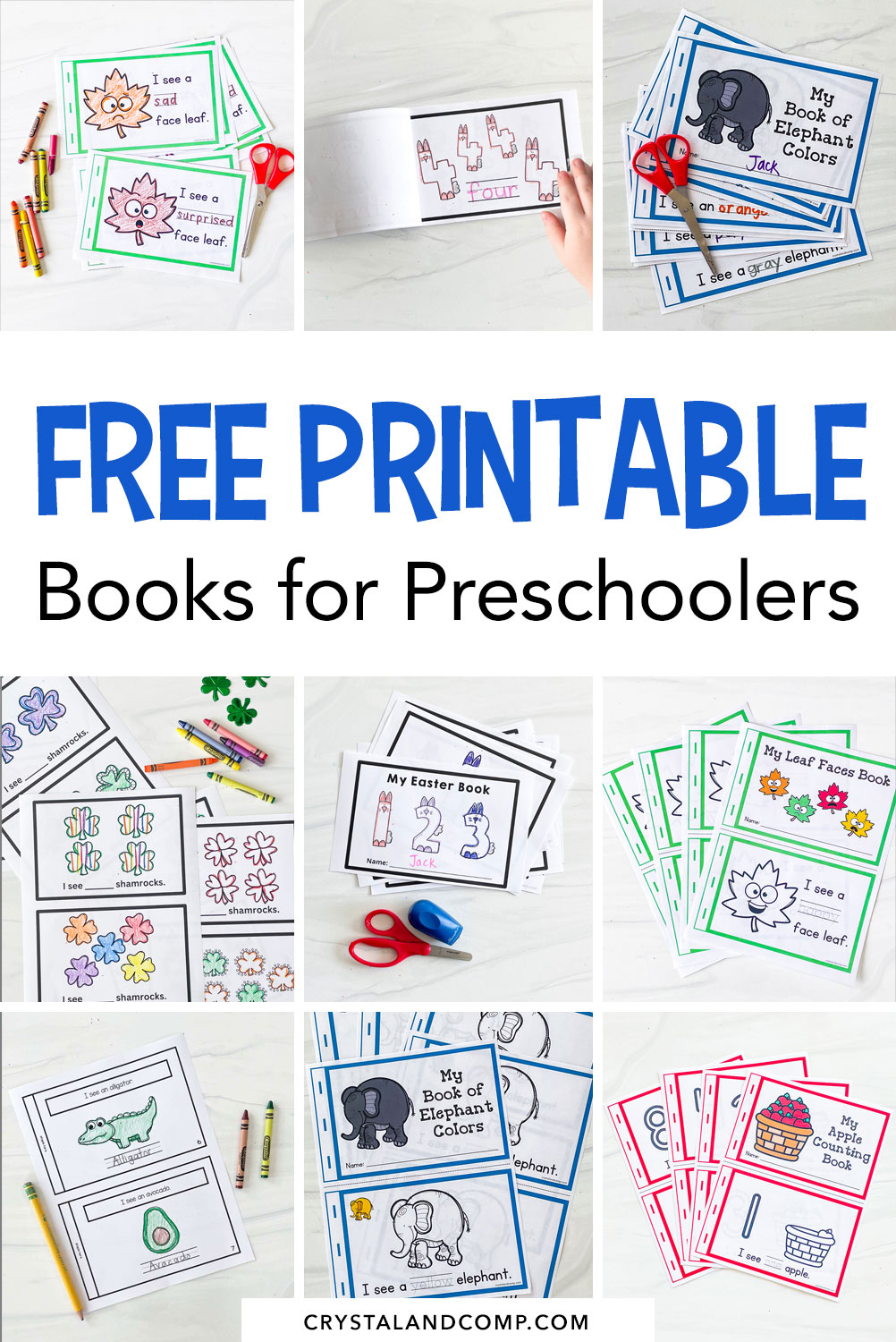 Free Printable Books For Preschoolers - Crystalandcomp in Free Printable Books For Kindergarten