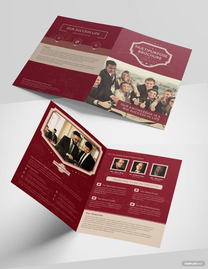 Free Printable Brochure Templates &amp;amp; Examples - Edit Online &amp;amp; Download within Free Printable Brochure Templates