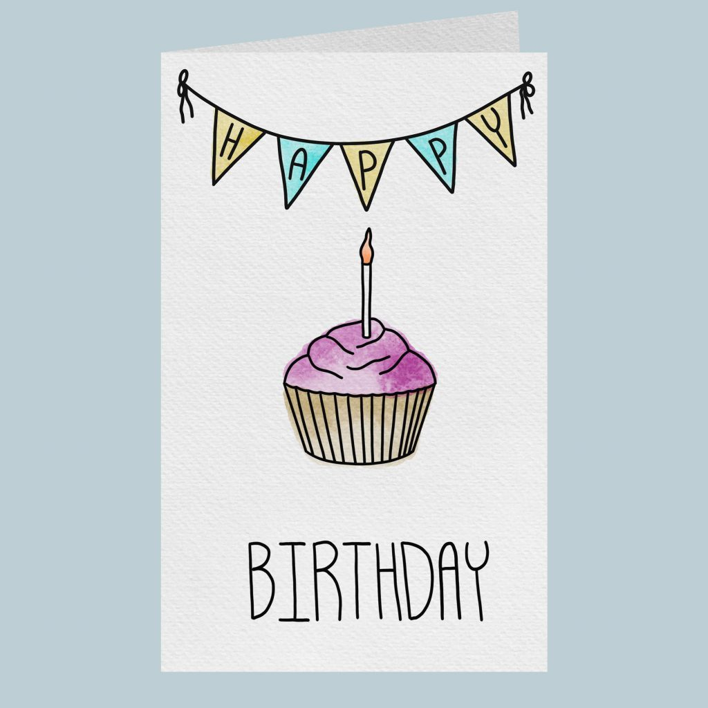 Free Printable Cards | 2 Birthday Card Downloads – Liz Kohler Brown pertaining to Free Printable Cards No Download Required