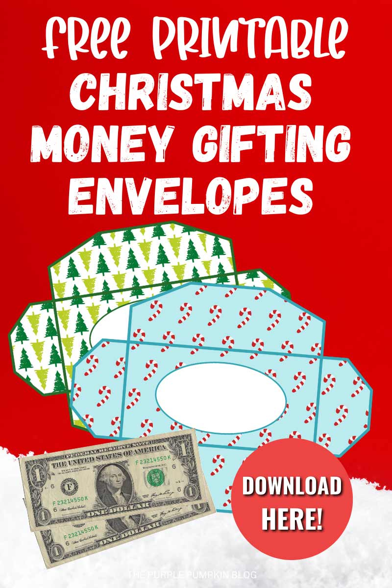 Free Printable Christmas Envelope Template For Cash Money Gifts within Christmas Money Wallets Free Printable