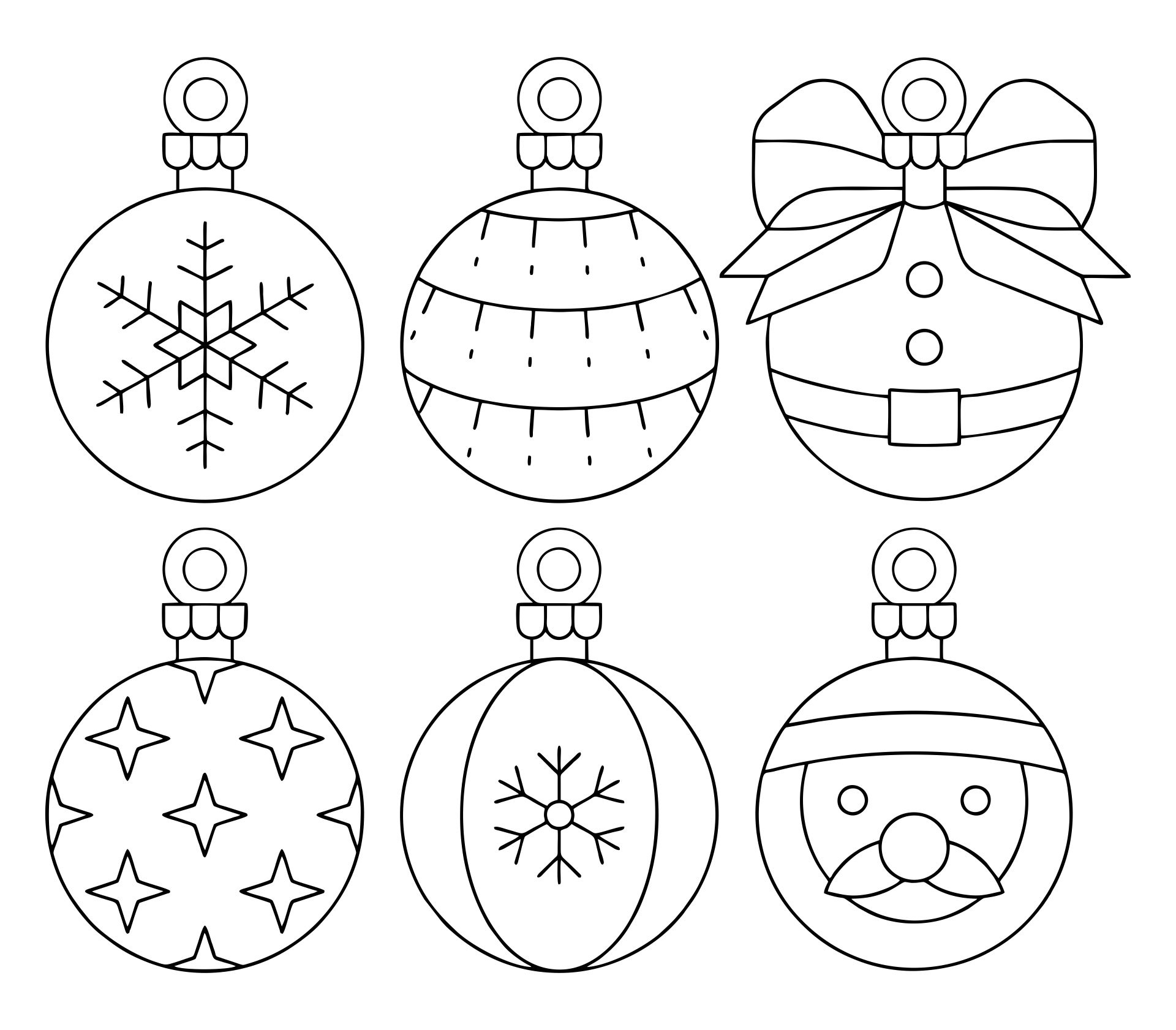 Free Printable Christmas Ornament Templates | Printablee in Free Printable Christmas Ornaments Stencils