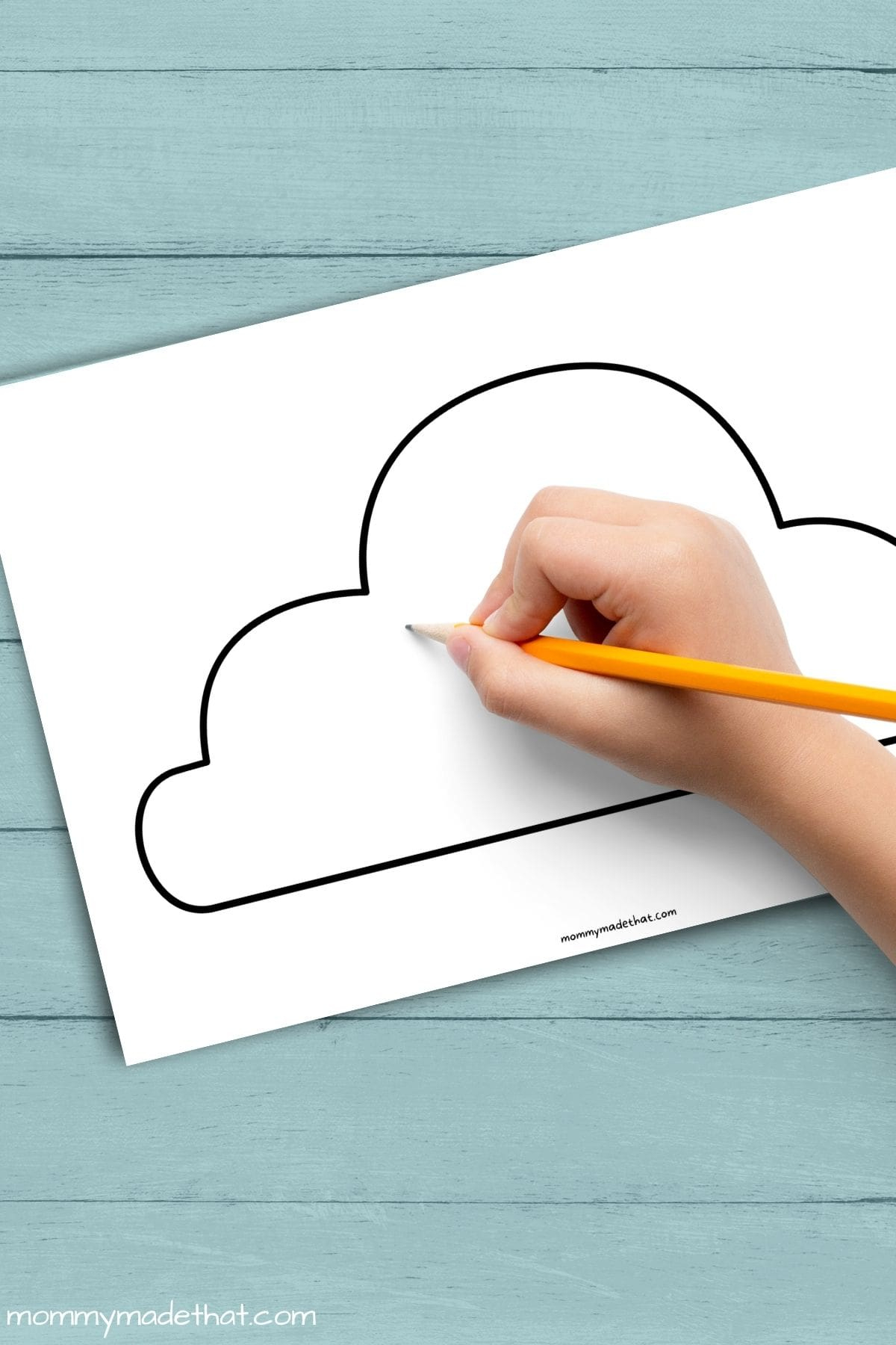 Free Printable Cloud Templates For Fun Spring Crafts regarding Free Printable Cloud Stationery