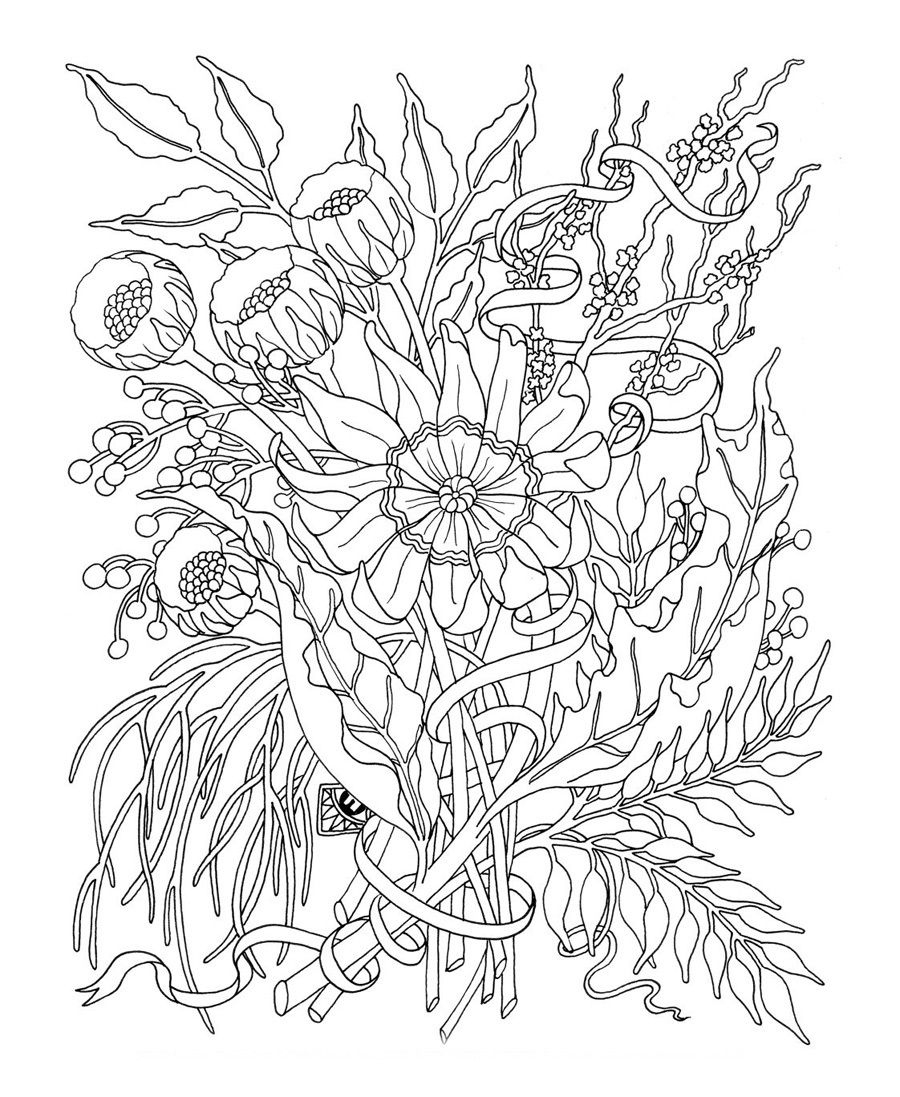 Free Printable Coloring Pages For Adults - Relax And Unwind With within Free Printable Coloring Book Pages For Adults