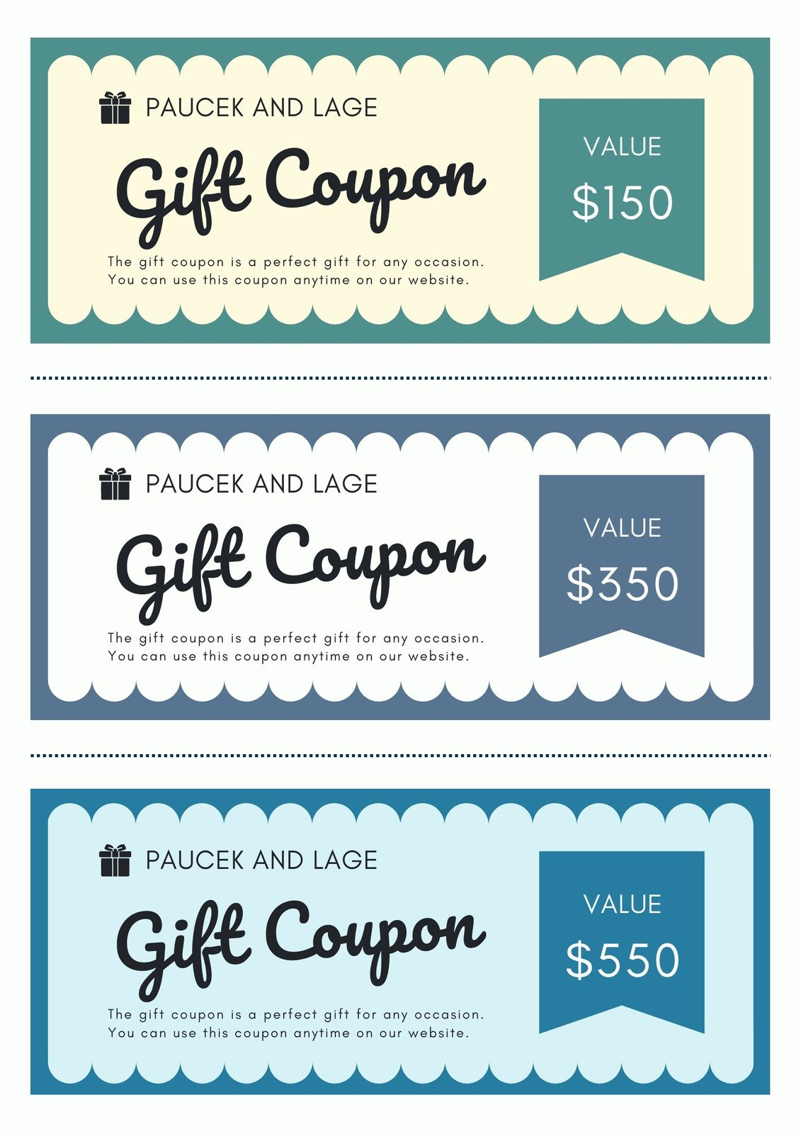 Free, Printable, Customizable Coupon Templates | Canva pertaining to Free Printable Coupon Templates