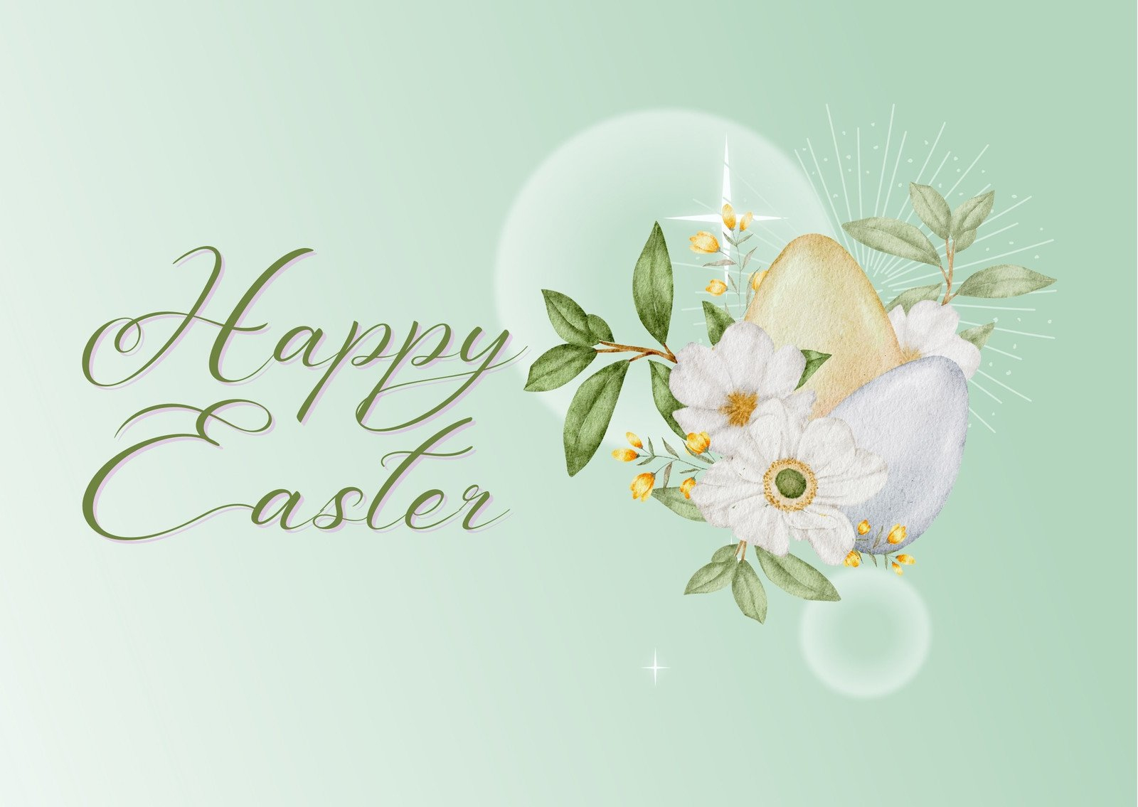 Free Printable, Customizable Easter Card Templates | Canva for Printable Easter Greeting Cards Free