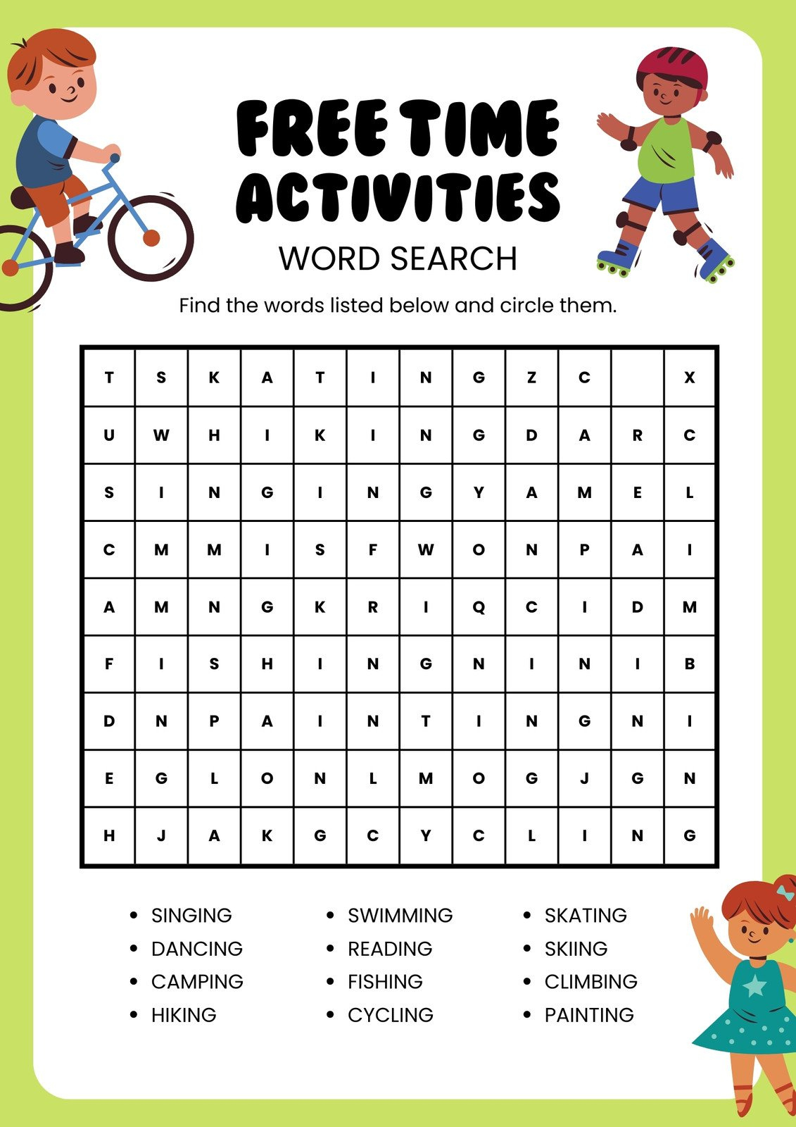 Free, Printable, Customizable English Worksheet Templates | Canva inside Free Printable ESL Worksheets