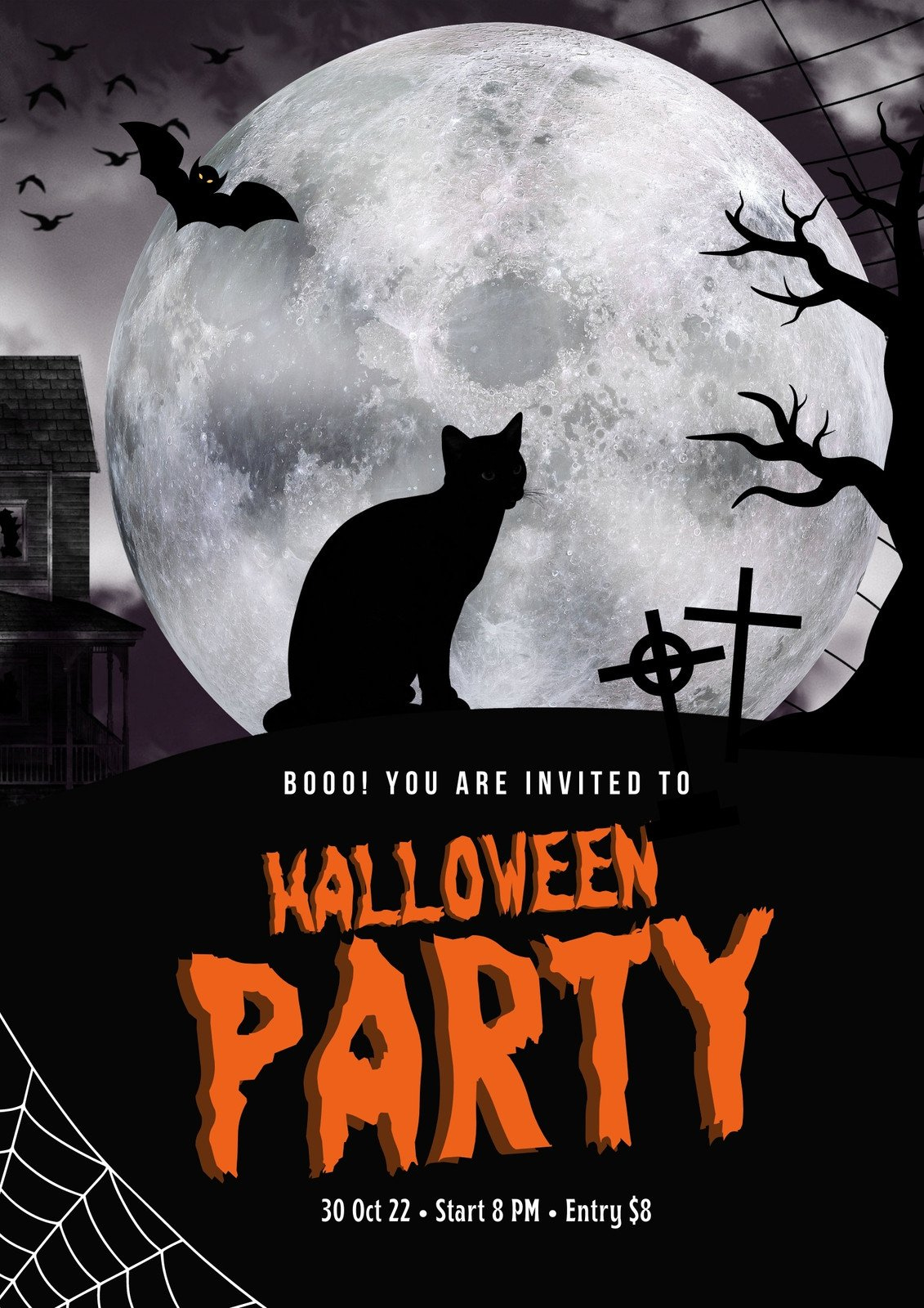 Free, Printable, Customizable Halloween Flyer Templates | Canva with regard to Free Printable Halloween Flyer Templates