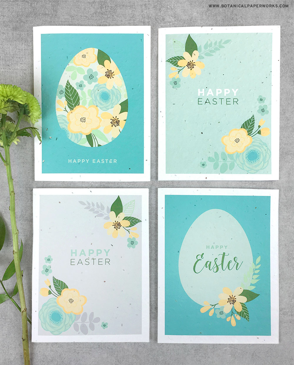 Free Printable} Easter Cards - Botanical Paperworks for Free Printable Easter Cards