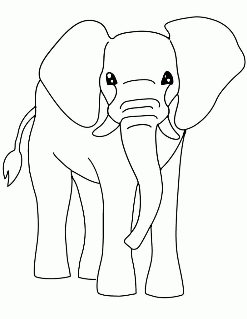 Free Printable Elephant Coloring Pages For Kids | Elephant intended for Free Printable Elephant Images