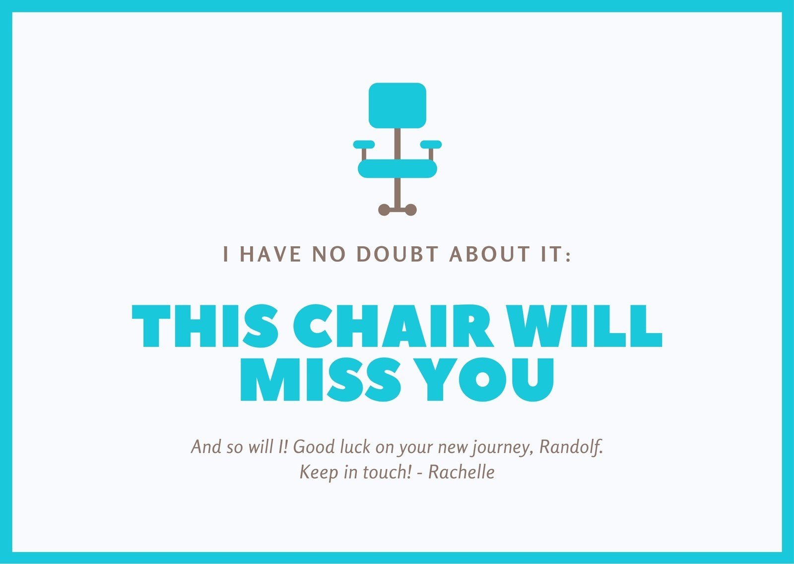 Free, Printable Farewell Card Templates To Personalize Online | Canva throughout Free Printable Farewell Card for Coworker