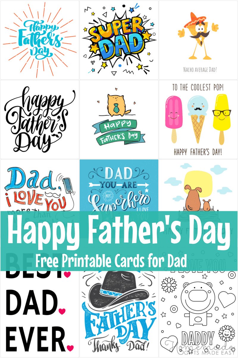 Free Printable Father&amp;#039;S Day Cards 2024 with Free Happy Fathers Day Cards Printable