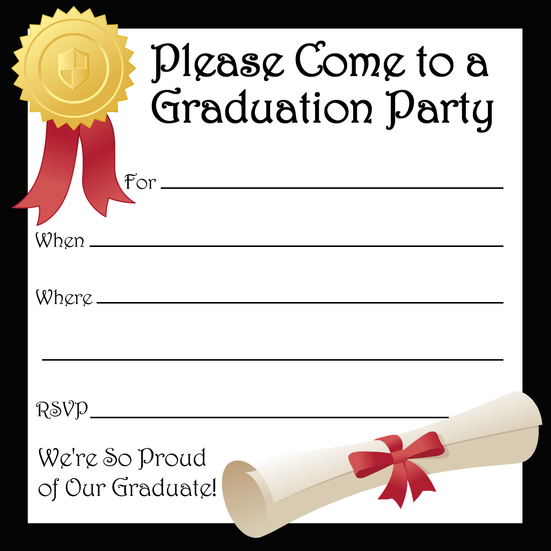 Free Printable Graduation Party Invitations | Graduation for Free Printable Graduation Invitations