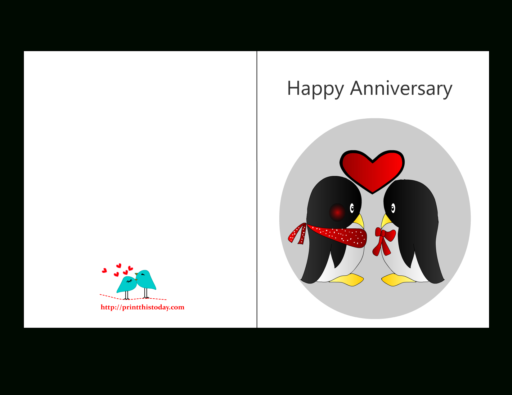 Free Printable Happy Anniversary Cards in Free Printable Anniversary Cards For Couple