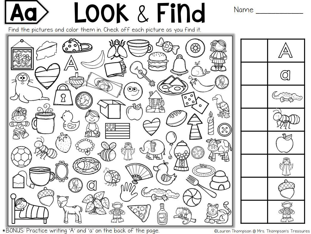 Free, Printable Hidden Picture Puzzles For Kids pertaining to Free Printable Puzzles for Kids