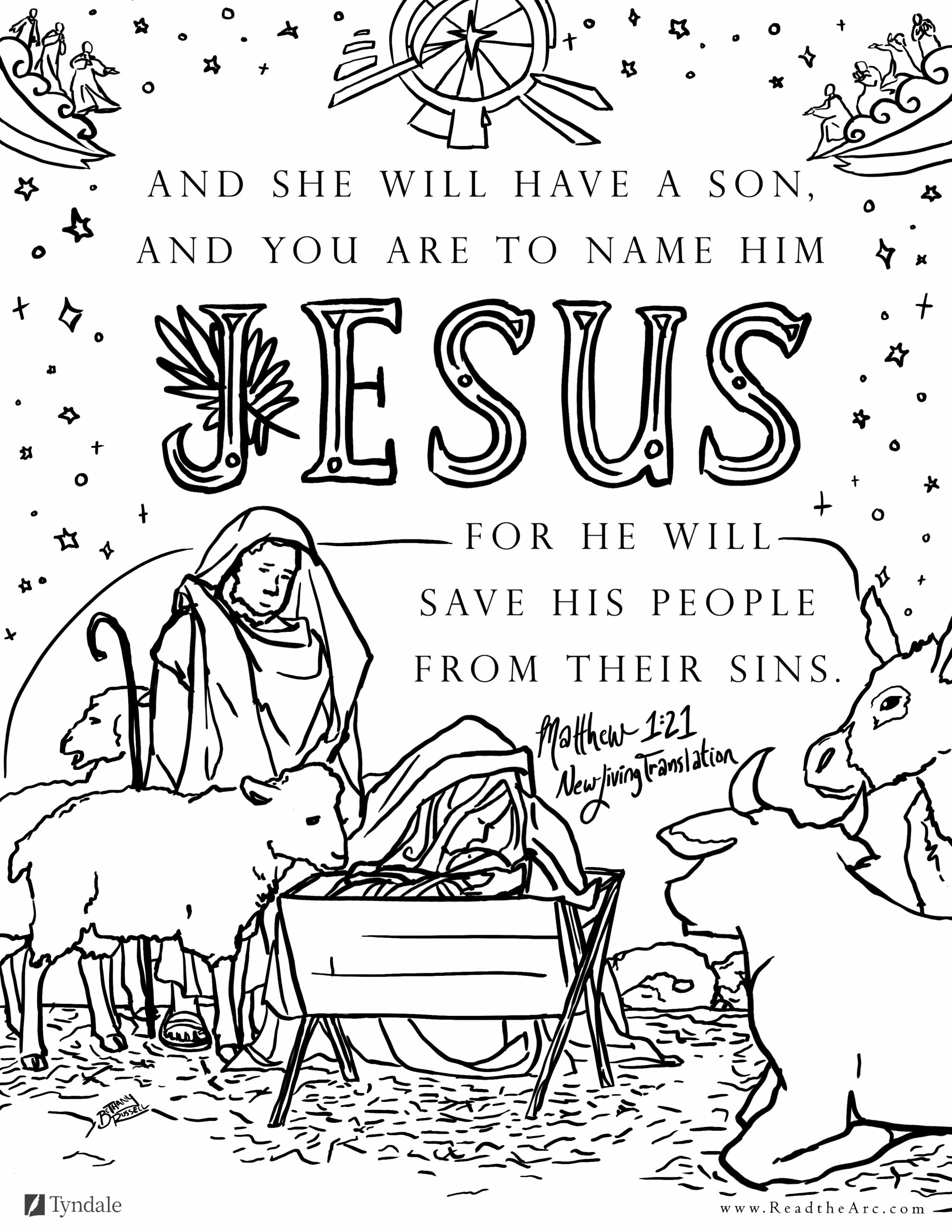 Free Printable Holiday Bible Verse Coloring Pages - The Arc within Free Printable Bible Christmas Coloring Pages