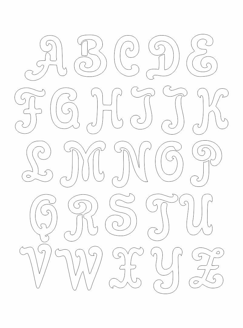 Free Printable Letter Stencils For Creative Projects for Free Printable Letter Stencils