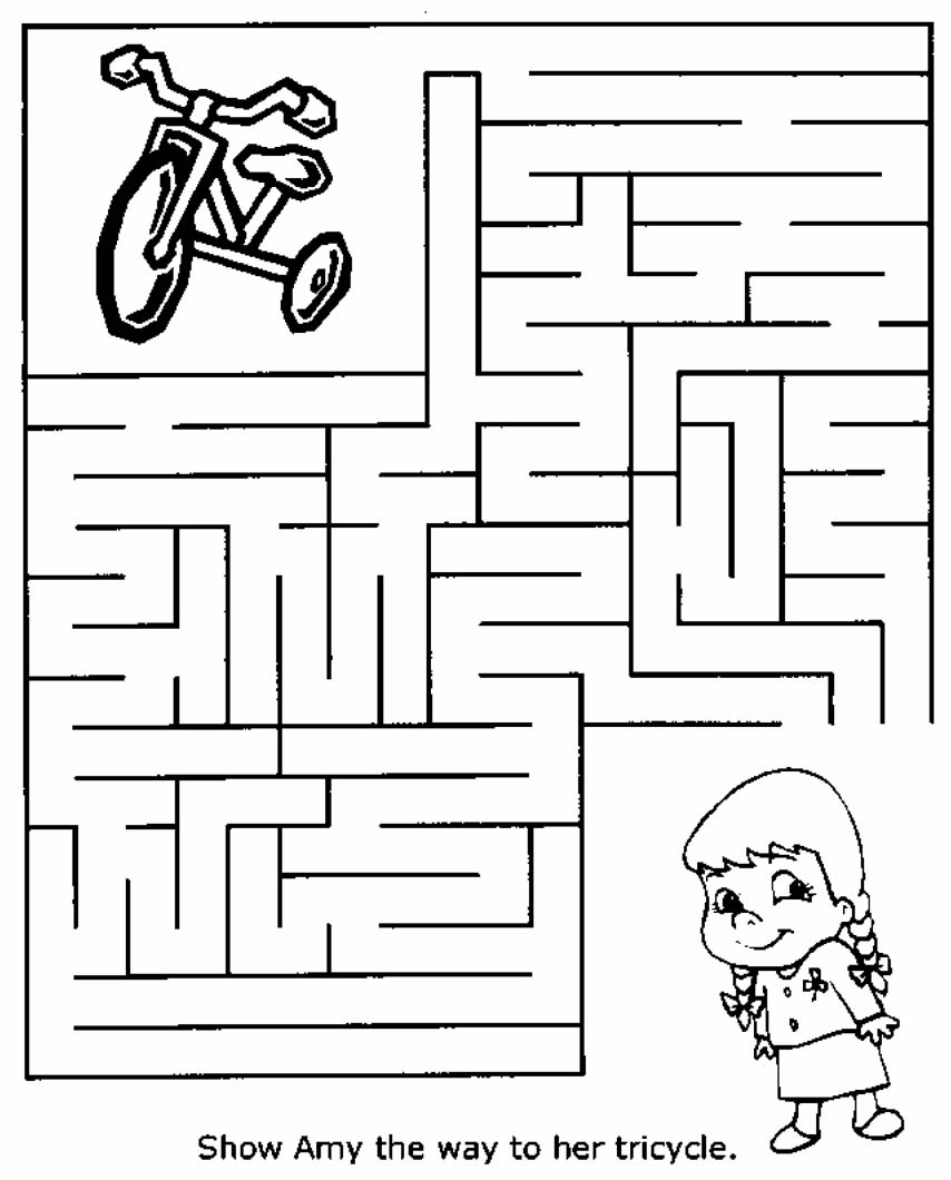 Free Printable Mazes For Kids | All Kids Network with Free Printable Mazes for Kids