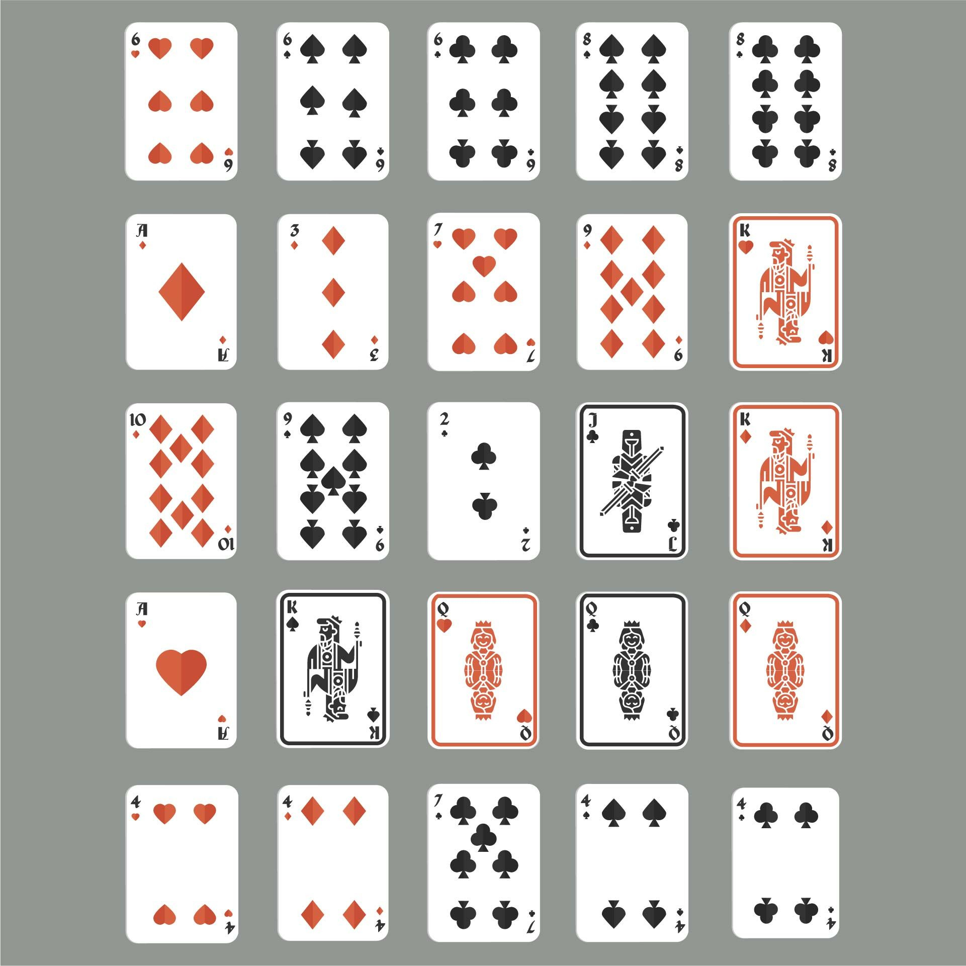 Free Printable Pokeno Game Boards | Printable Playing Cards, Free for Free Printable Pokeno Game Cards