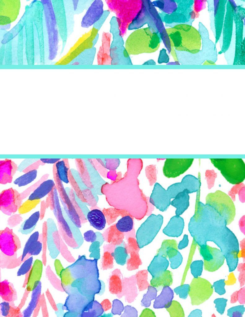 Free Printable Preppy Lilly Pulitzer Binder Covers - Eva Darling inside Free Printable Binder Covers Lilly Pulitzer