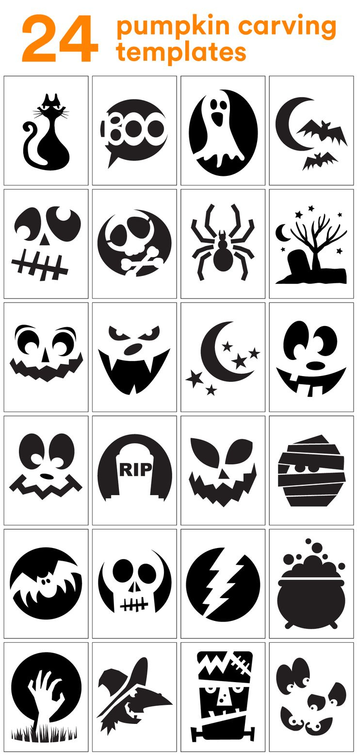 Free Printable Pumpkin Carving Stencils regarding Small Pumpkin Stencils Free Printable