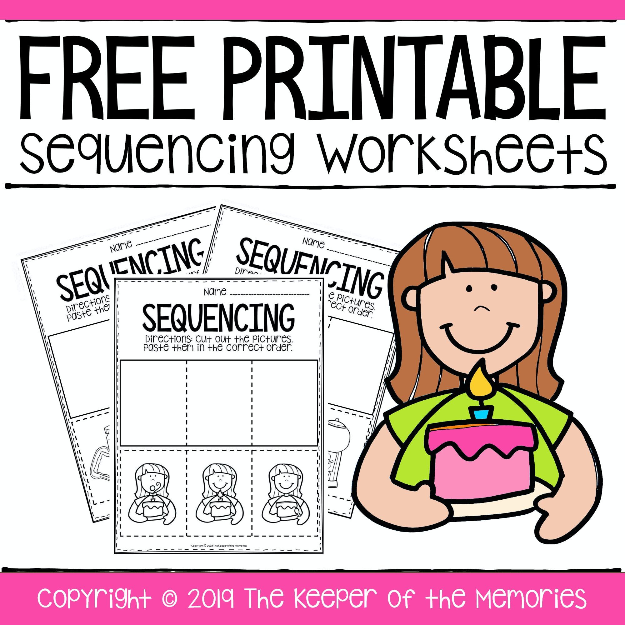 Free Printable Sequence Of Events Worksheets | Sequencing with regard to Free Printable Sequencing Worksheets for Kindergarten