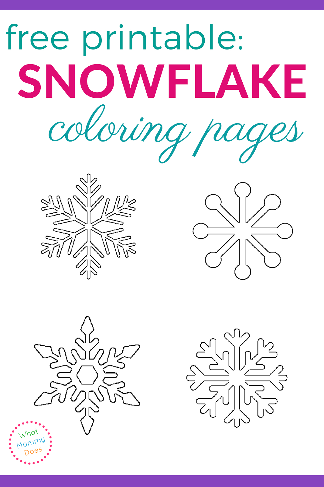 Free Printable Snowflake Coloring Pages To Print Out | Snowflake pertaining to Free Snowflake Printable Coloring Pages