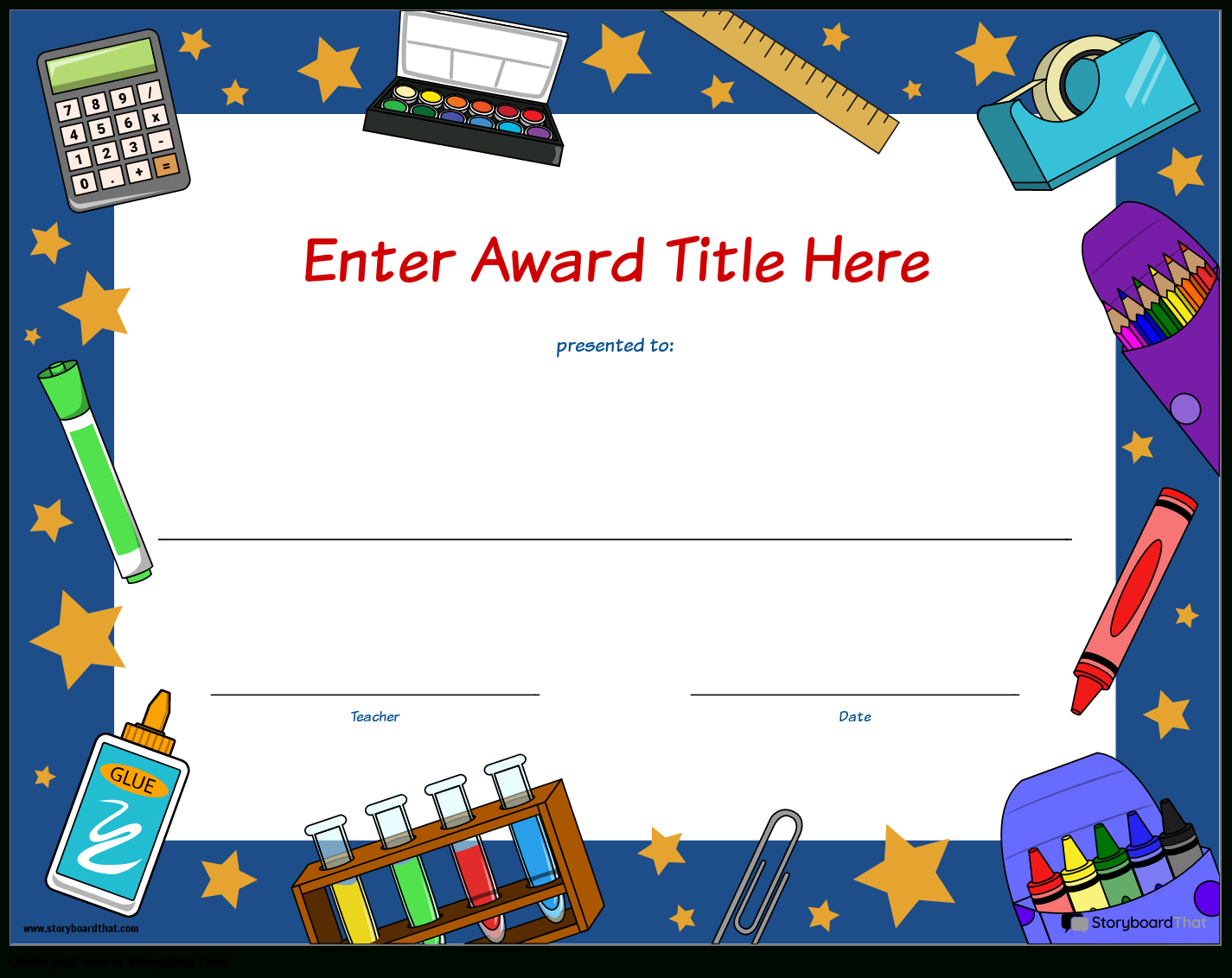 Free Printable Student Certificate And Award Templates inside Free Printable Certificates for Students