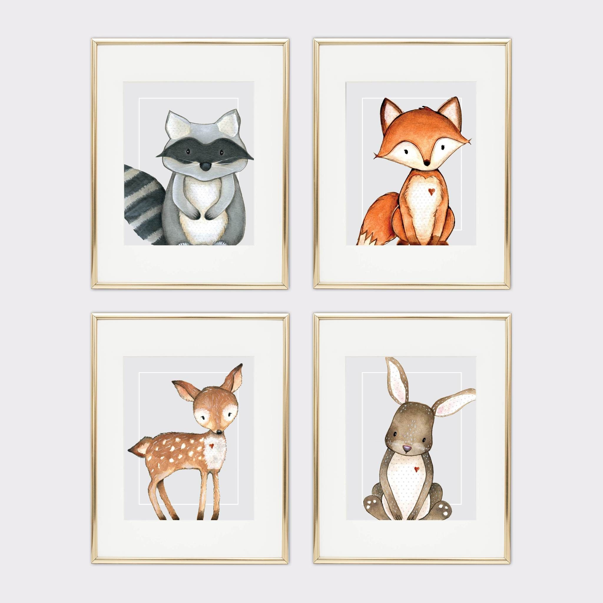 Free Printables | Baby Animal Printables, Woodland Animal Prints pertaining to Free Woodland Animal Printables