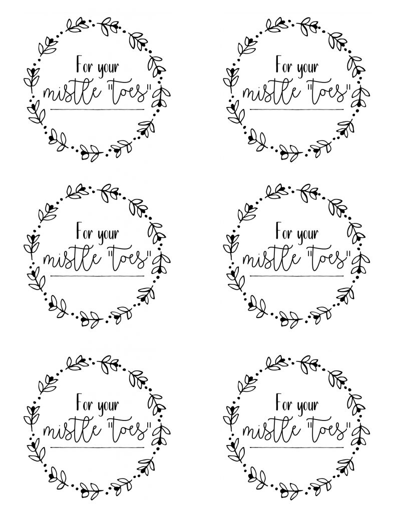 Free Printables For Friends, Neighbors, Teachersetc Christmas regarding Christmas Gift Tags Free Printable Black And White